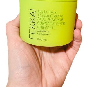 Fekkai Apple Cider Triple Cleanse Scalp Scrub - Lime Green